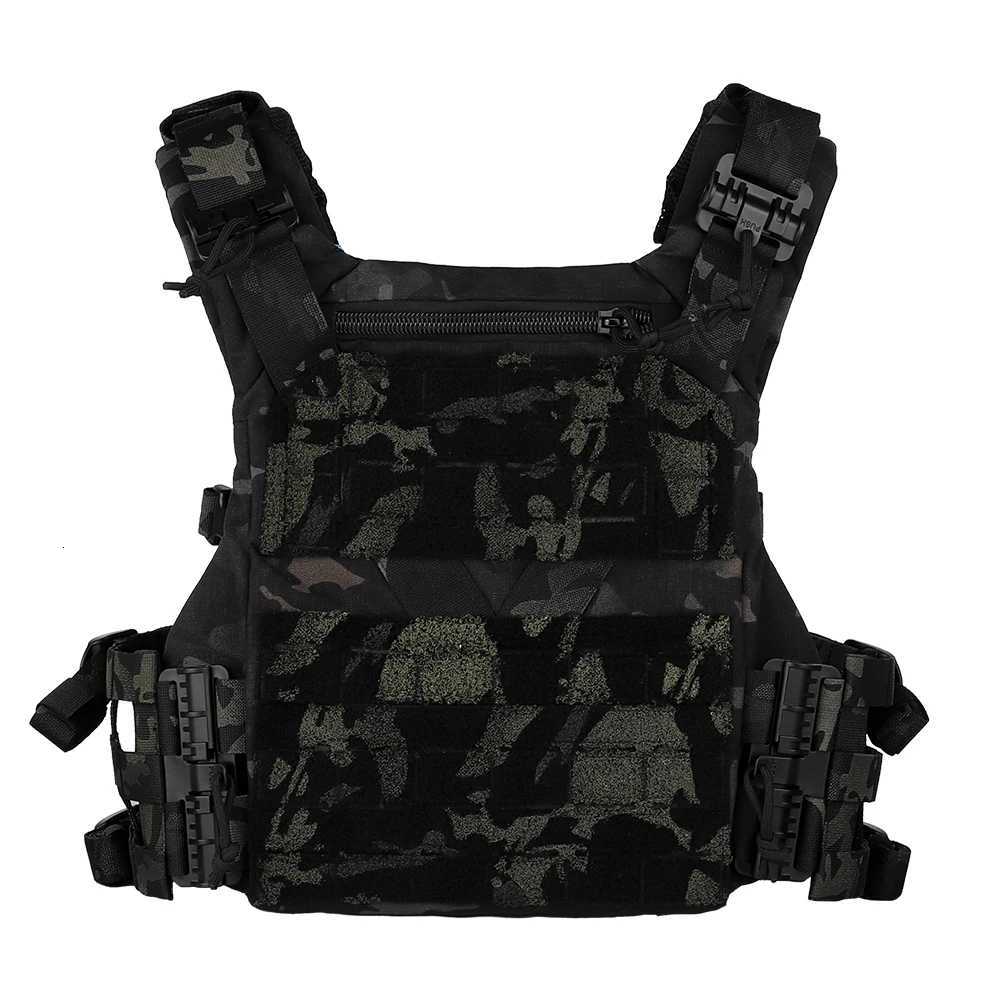 Tactical K19 Vest Full-Size Tactical Plate Carrier Hunting Shooting Protective Vest Adjustable Waist Size Molle System for Mag Z250728
