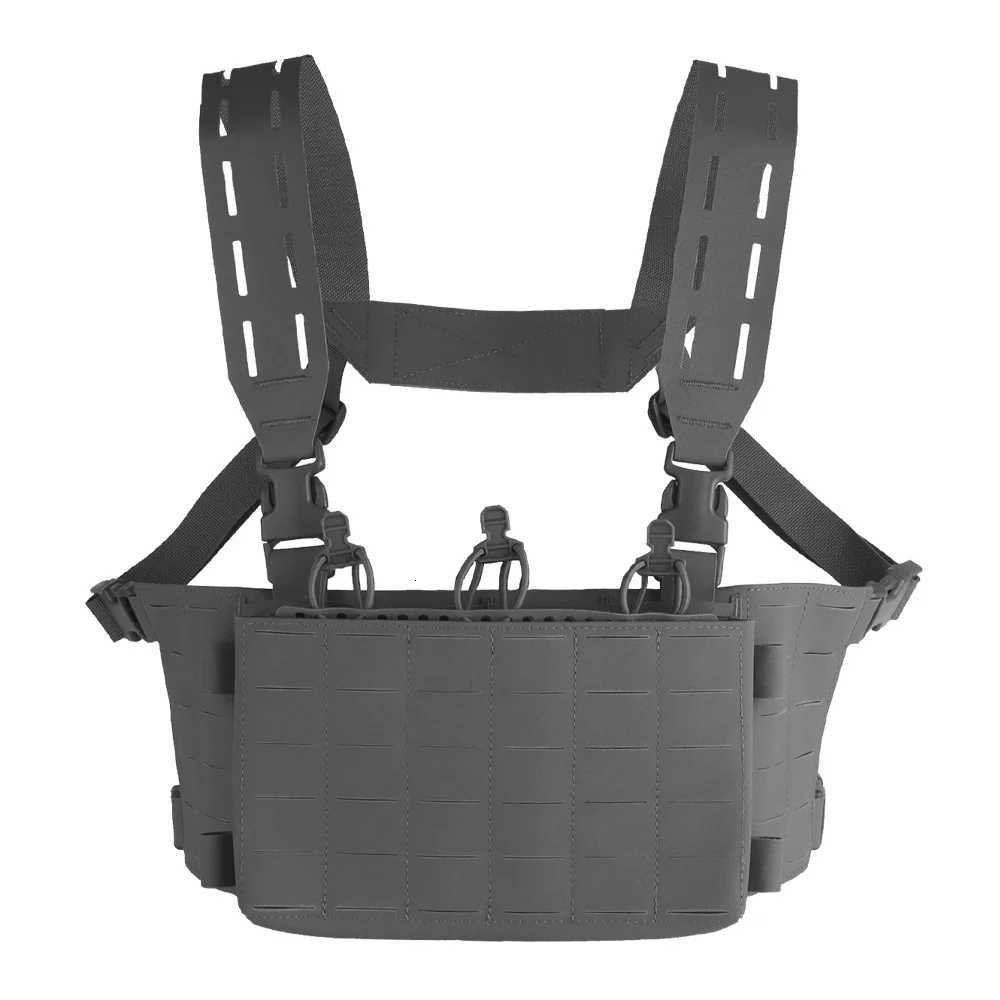 Modular Chest Rig V1 with Rifle 5.56 Triple Magazine Pouch Mag Holster Z250728