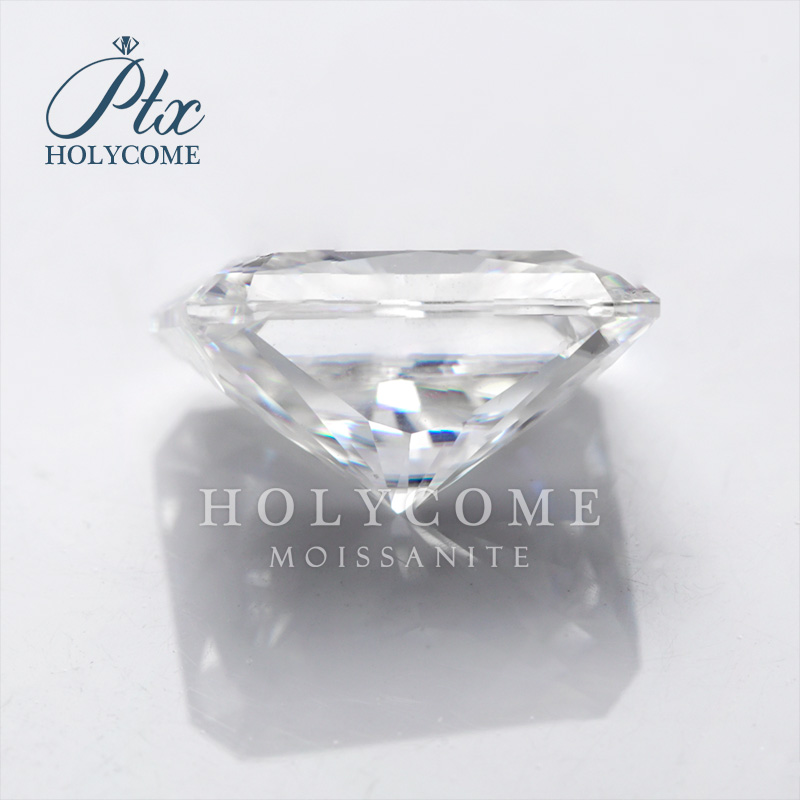 Moissanite Stone Radiant Cut D Color VVS1 Gemstone Lab Grown Synthetic Moissanite Diamond for Women Jewelry Engagement Ring with GRA Certificate