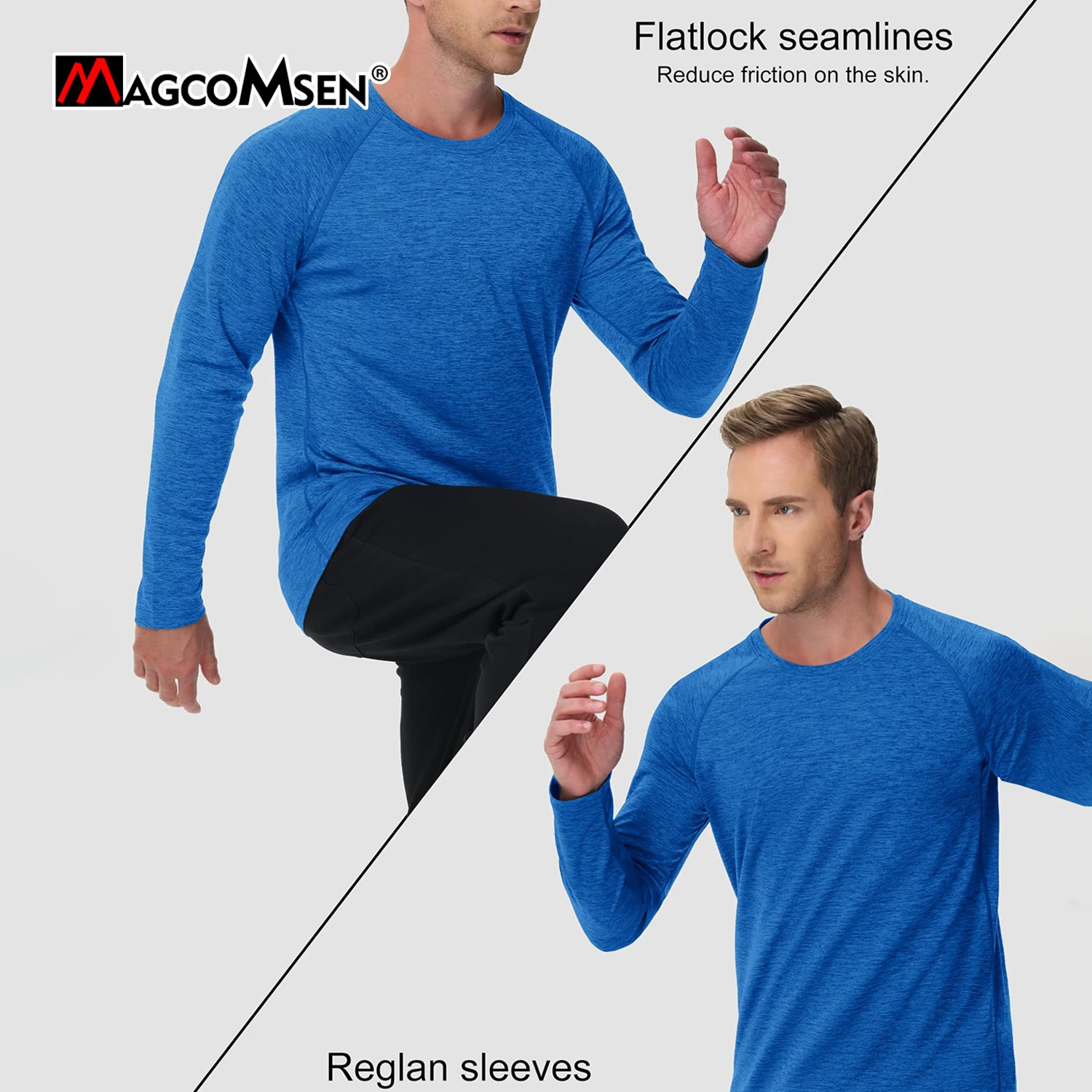 100% Cotton Mens Long Sleeve Shirts UPF 50 Dry Sun Protection Quick T Man Fishing Running Workout Rash Guard 250729