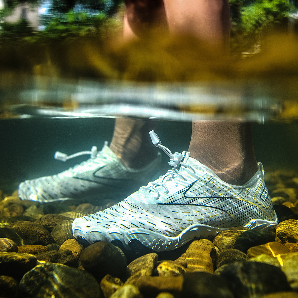 Plus Size Youth Water Outdoor Hiking Trekking Swimming Wading Men Beach Quick-Dry Non-Slip Five-Toe Shoes