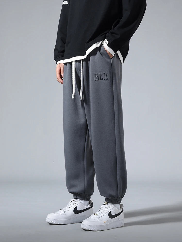 Mens Jogger CottonPolyester Sweatpants Big Size 8XL 7XL 6XL Sports Baggy Pants String Banding Hip Hop Loose Harem Trousers 250729