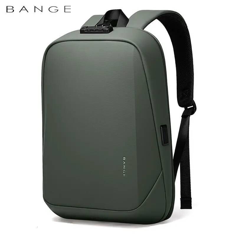 BANGE Brand Laptop Anti-theft Waterproof School Backpacks USB Travel Bag Backpack Business Male high-quality