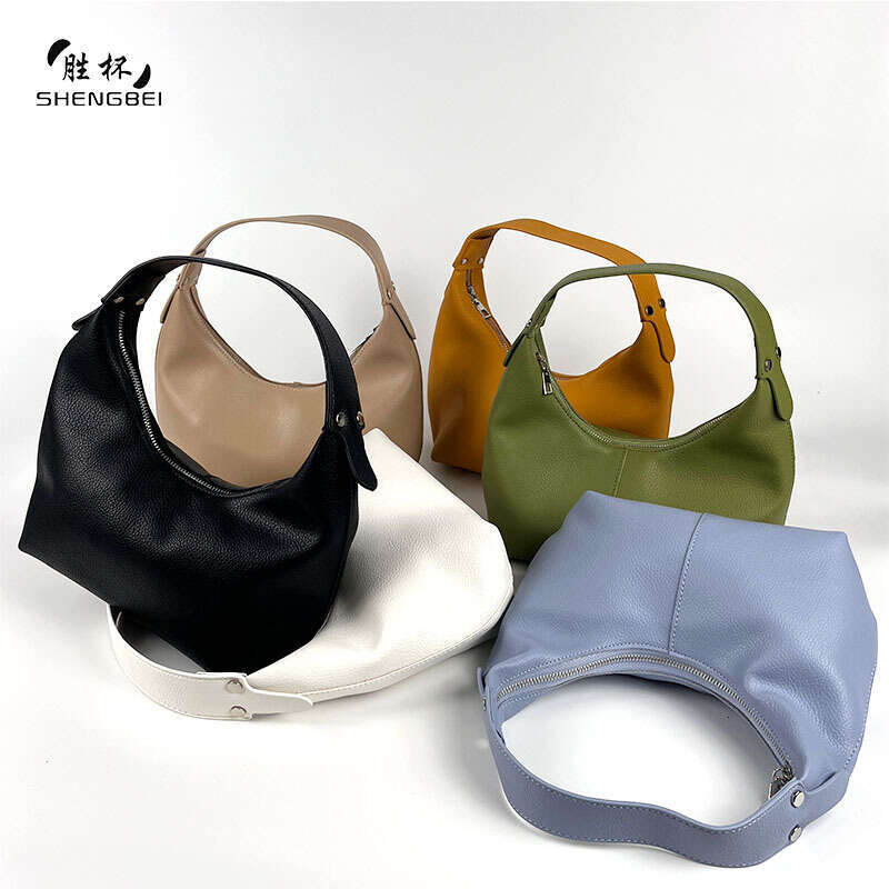 Dongdaemun Hot-Selling Small Handbag Underarm for Women 2023 Light Luxury Design Dumpling Commuter Crescent Bag
