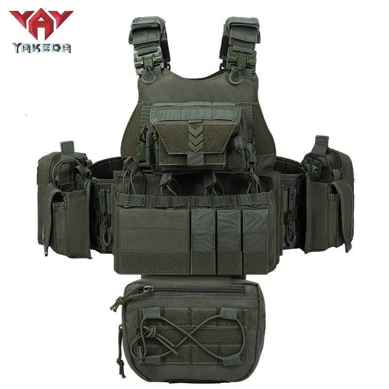 YAKEDA Tactical Vest New Quick-release Outdoor Suit Supplie Training Vest Multi-functional Carrying Equipment Field Hunting Vest Z250728
