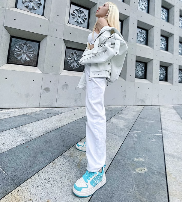 Jifffly Women's New Style 2025 Hot Selling Summer Shoes Trendy Versatile Sneakers Soft Sole
