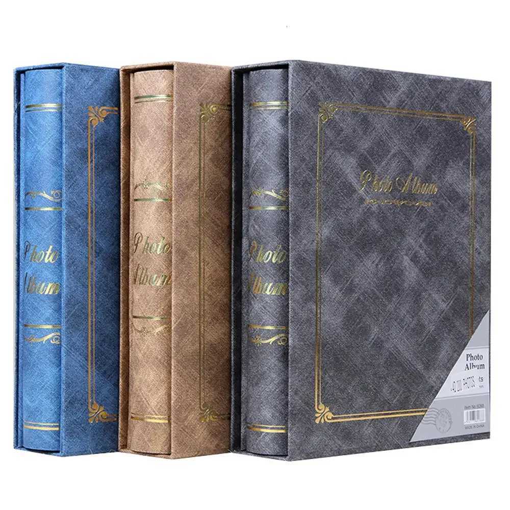 4D 200 Pages 6 Inch Photo Album PhotoCard Holder 6 Inch Boxed Wedding Album Family Record Good Time Into The Album for Kids Z250729