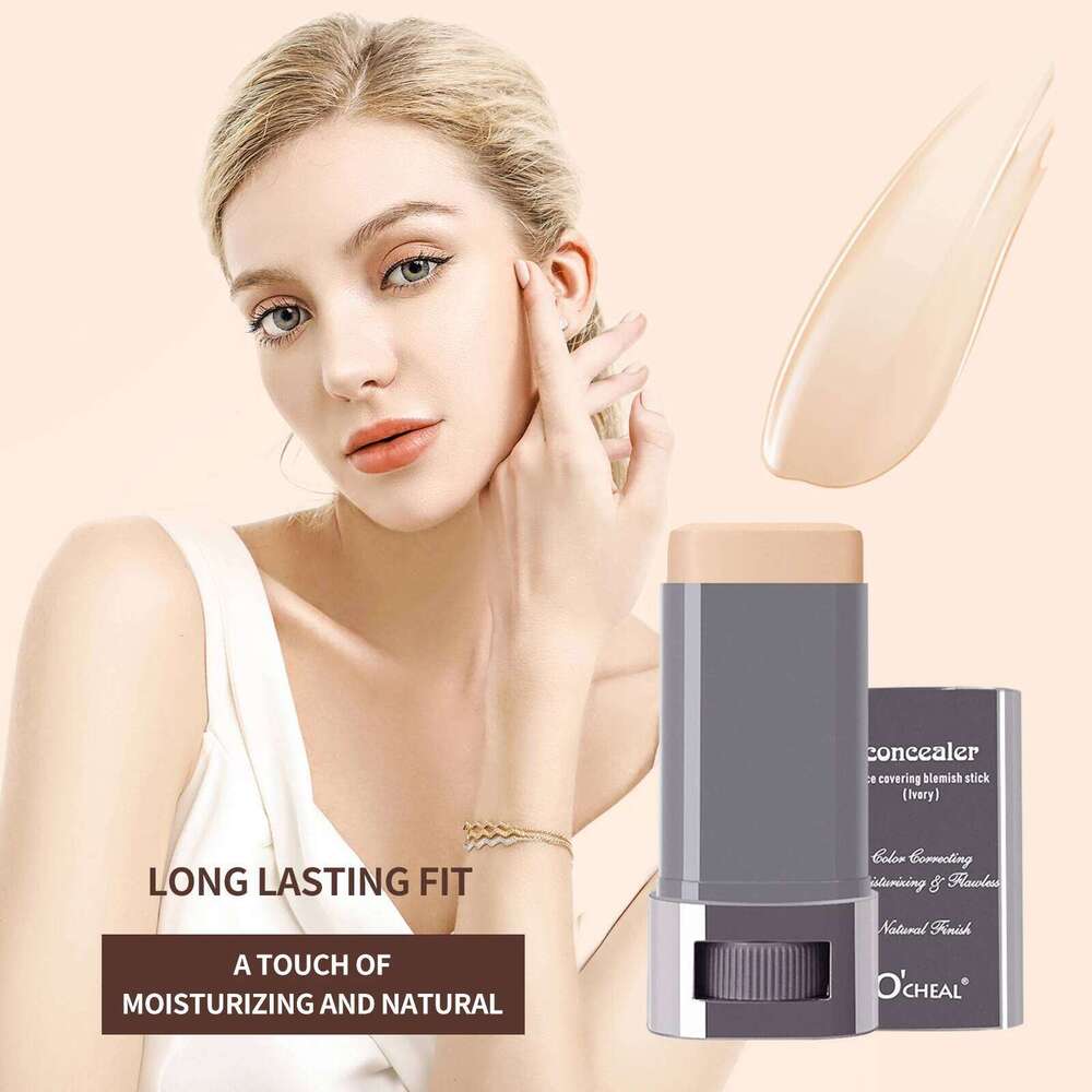 Ocheal Foundation Contour Long-wear Lightweight Brighten Stick Face Concealer Blemish Contouring Beauty Makeup X250728