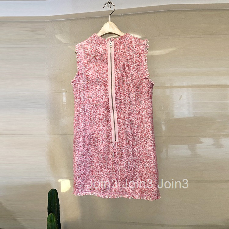 autumn and winter coarse woolen fabric temperament celebrity Street vest dress