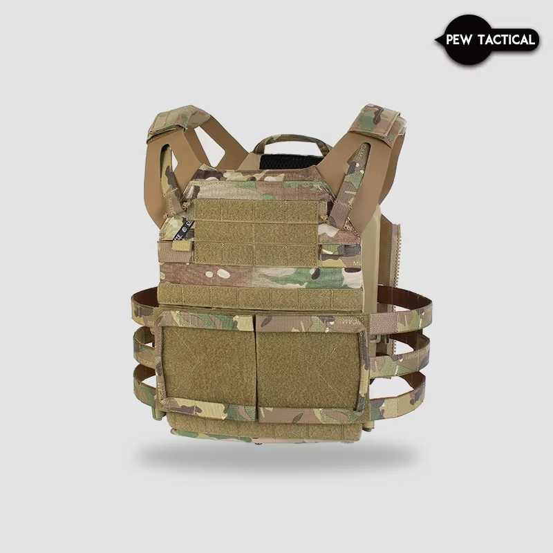 PEW TACTICAL CP STYLE JUMPABLE PLATE CARRIER JPC 2.0 Airsoft Light Weight Amor Plate AUTHENTIC MATERIAL Z250728