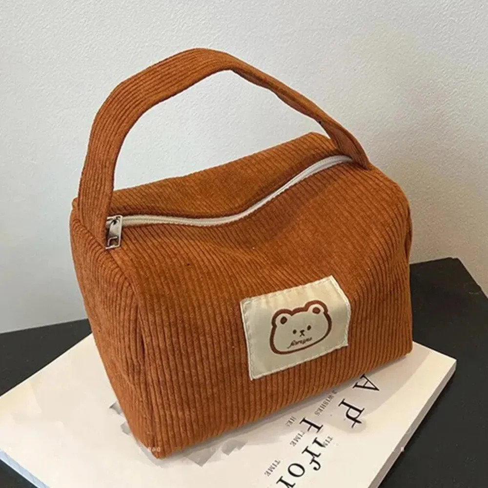 Cosmetic Bags for Women Plush Cute Handbag Summer Fashion Soft Comfortable Large Capacity Trendy With Handle 250725