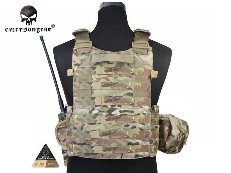 Emersongear LBT6094A Style Tactical Combat Molle Vest with 3 Pouch EM7440 Z250728