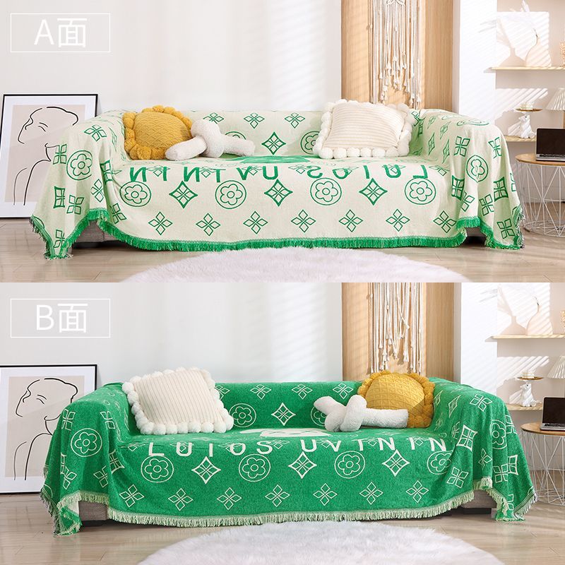 Designer Sofa Covers Blanket Non-Slip Sectional Couch Covers Luxury Cat-Scratch Resistant Sofa Slipcover for Furniture Bed Couch Sofa Large Sizeb Blac