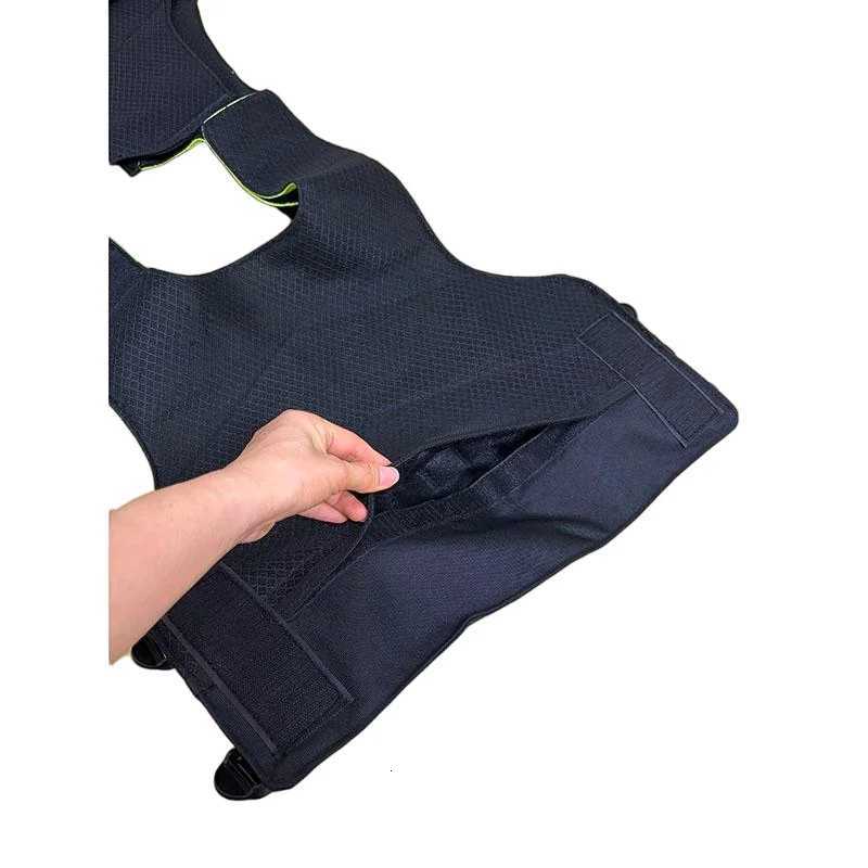 Fluorescent Armor Raccoon Patrol Reflective Mens Tactical Vest Quick Reaction Combat Vest Anti Stab Clothing Z250728