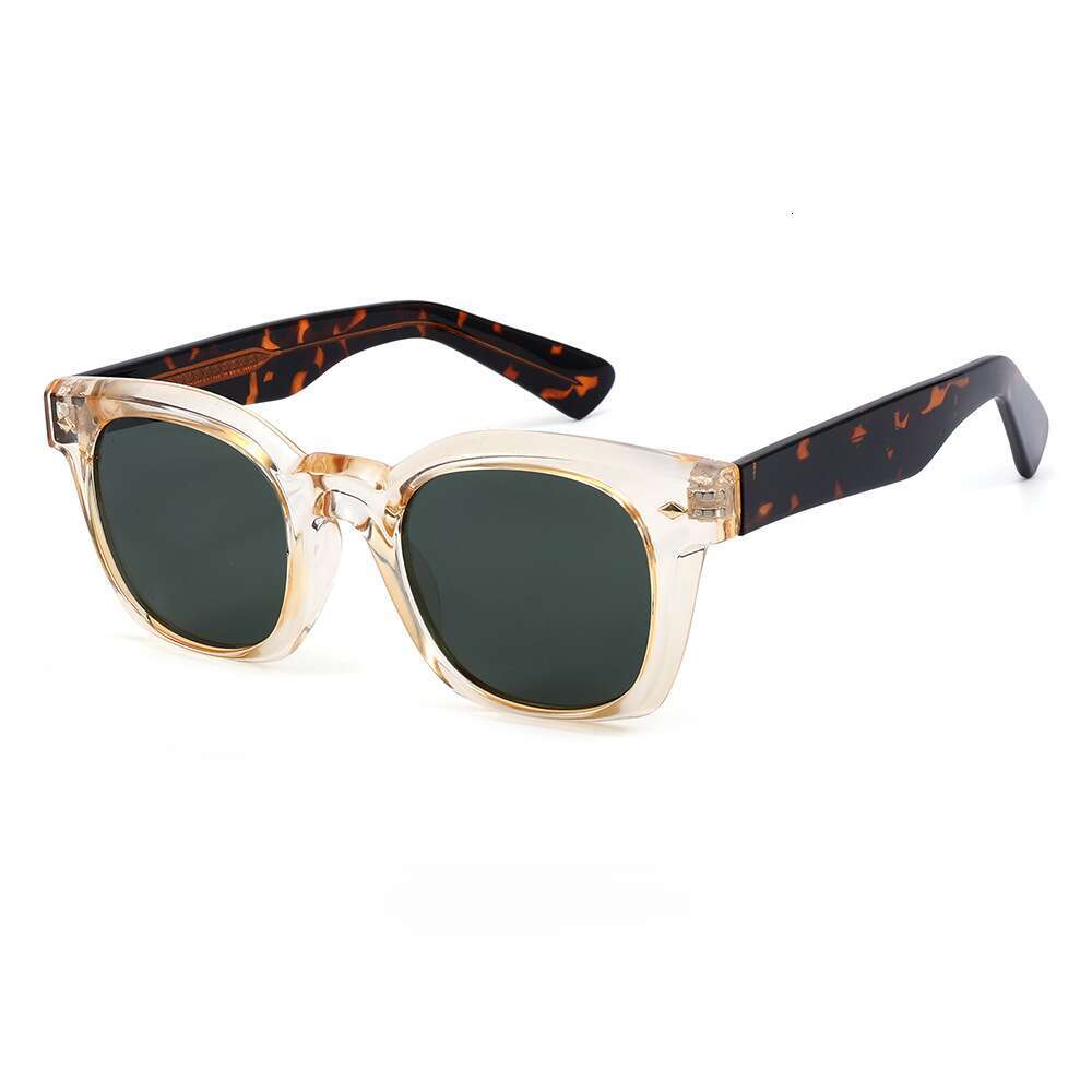 DHcollections New Designer Sunglasses - UV400 Protection, TR+Metal Frame, Polarized Round Lens for Men/Women (6 Color Options)