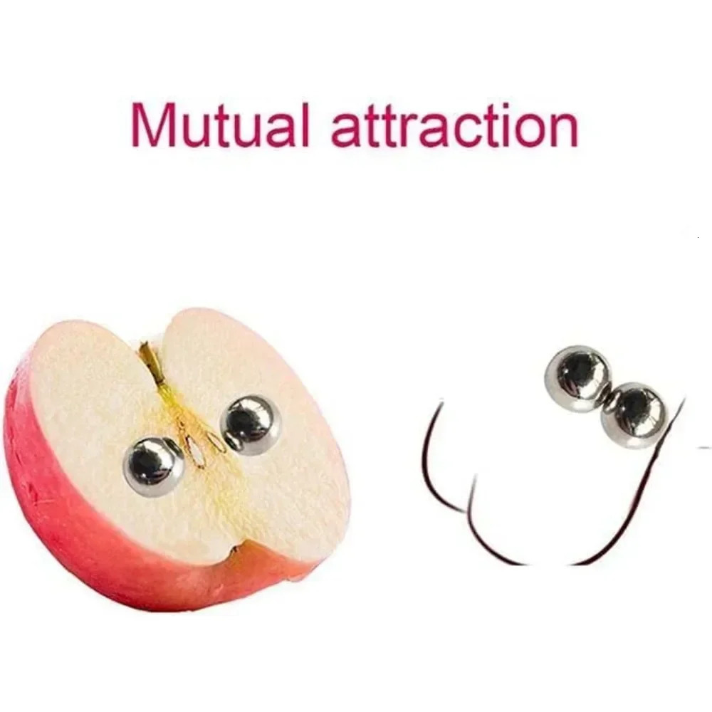 1/2/3 Pair Nipple Ring Clamps Nose Magnetic Nipple RingsNon-Piercing Magnetic Accessories 250729