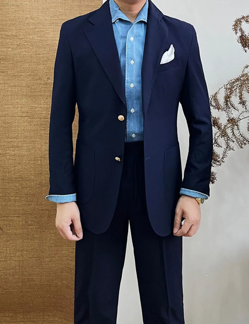 Boutique Mens Suits Fashion Business Blazer Trousers Gentlemans Wedding Casual Professional Formal Suit 2 Piece XS-6XL 250728