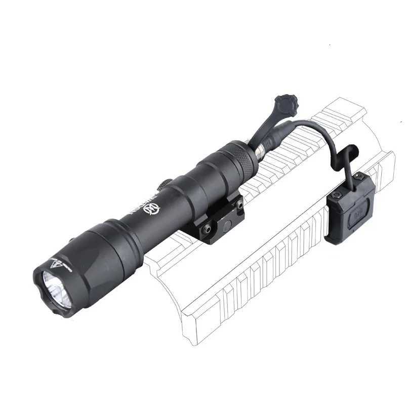 Vadsn Metal M600C Modbutton Switch Flashlight Set Scout Light Tactical For Pictinny 20mm Rail Hunting Wenpon Light Airsoft XJ250728
