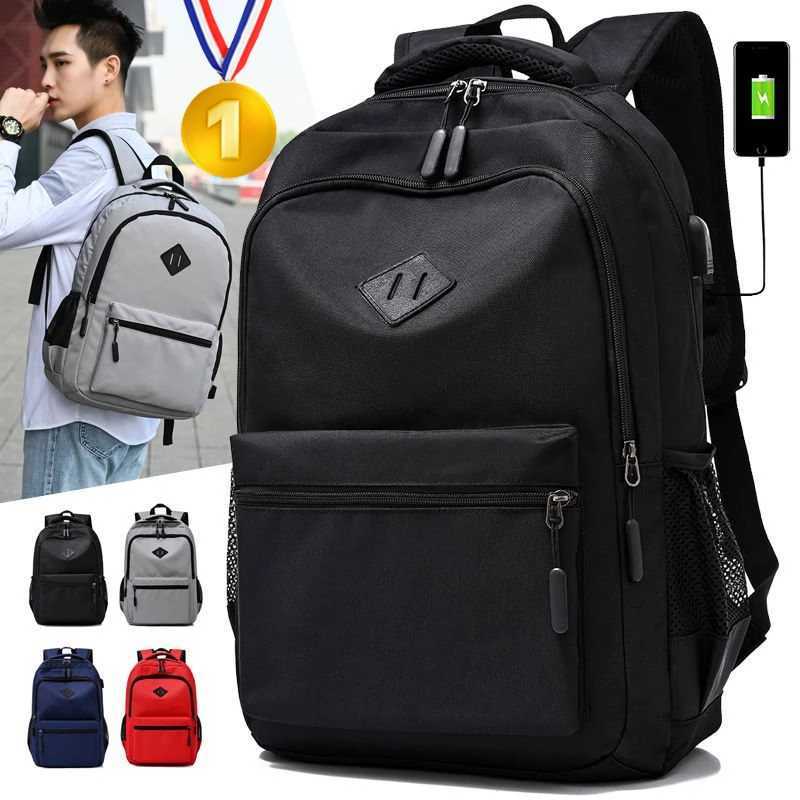 New Waterproof Men Backpack Business Office Back Bags USB Charging Laptop Casual School Backpacks Rucksack Male Backpack Gifts S250728