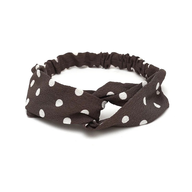 Women Girls Summer Bohemian Hair Bands Print Headbands Retro Cross Turban Bandage Bandanas HairBands Accessories Headwrap 250716