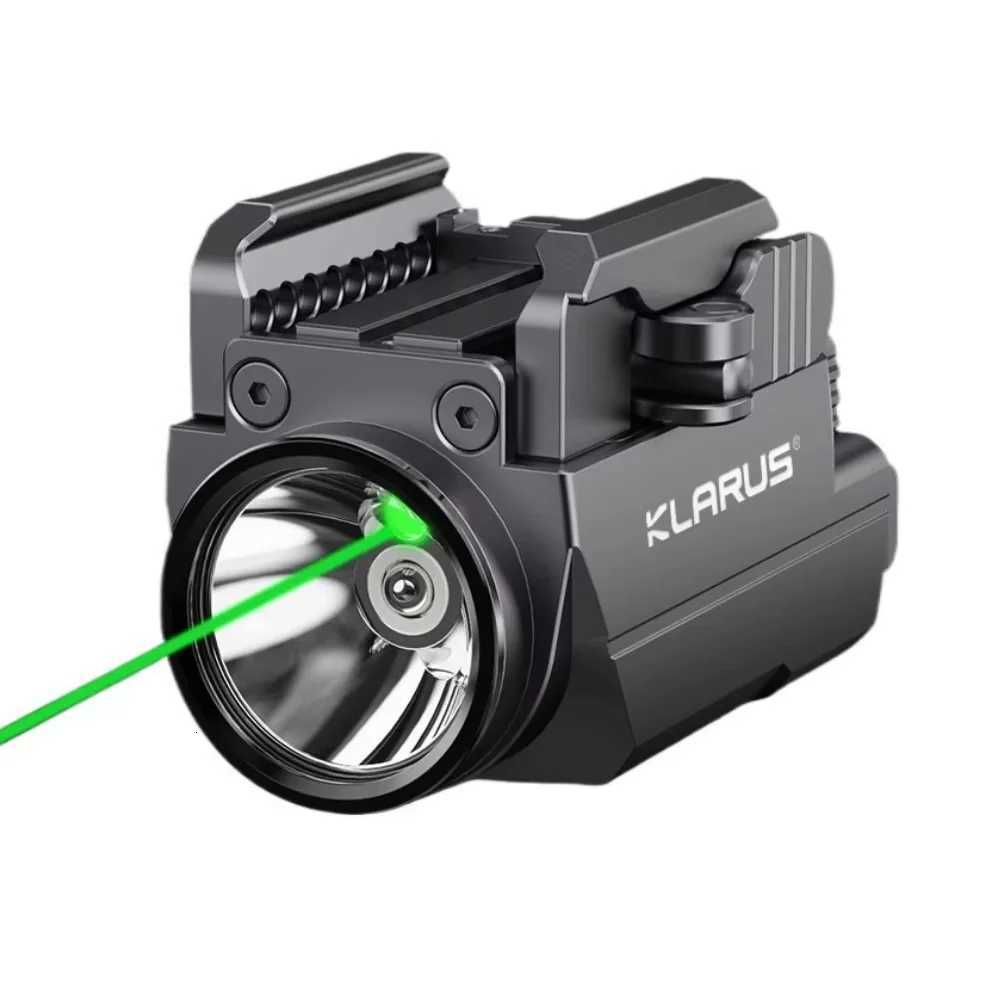 Weapon Light Tactical Rail Light Green Flashlight Combo H351D LED 1000 Lumens Tactical Torch for Multiple Rail Types XJ250728