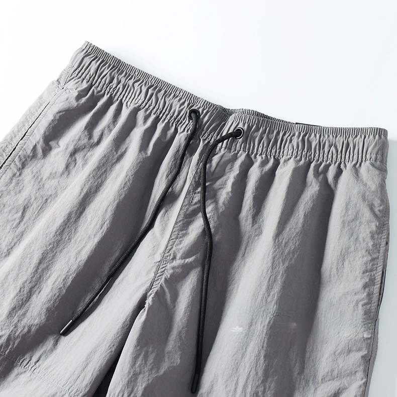 Men's Nylon Spandex Breathable Moisture-Wicking Athletic Shorts