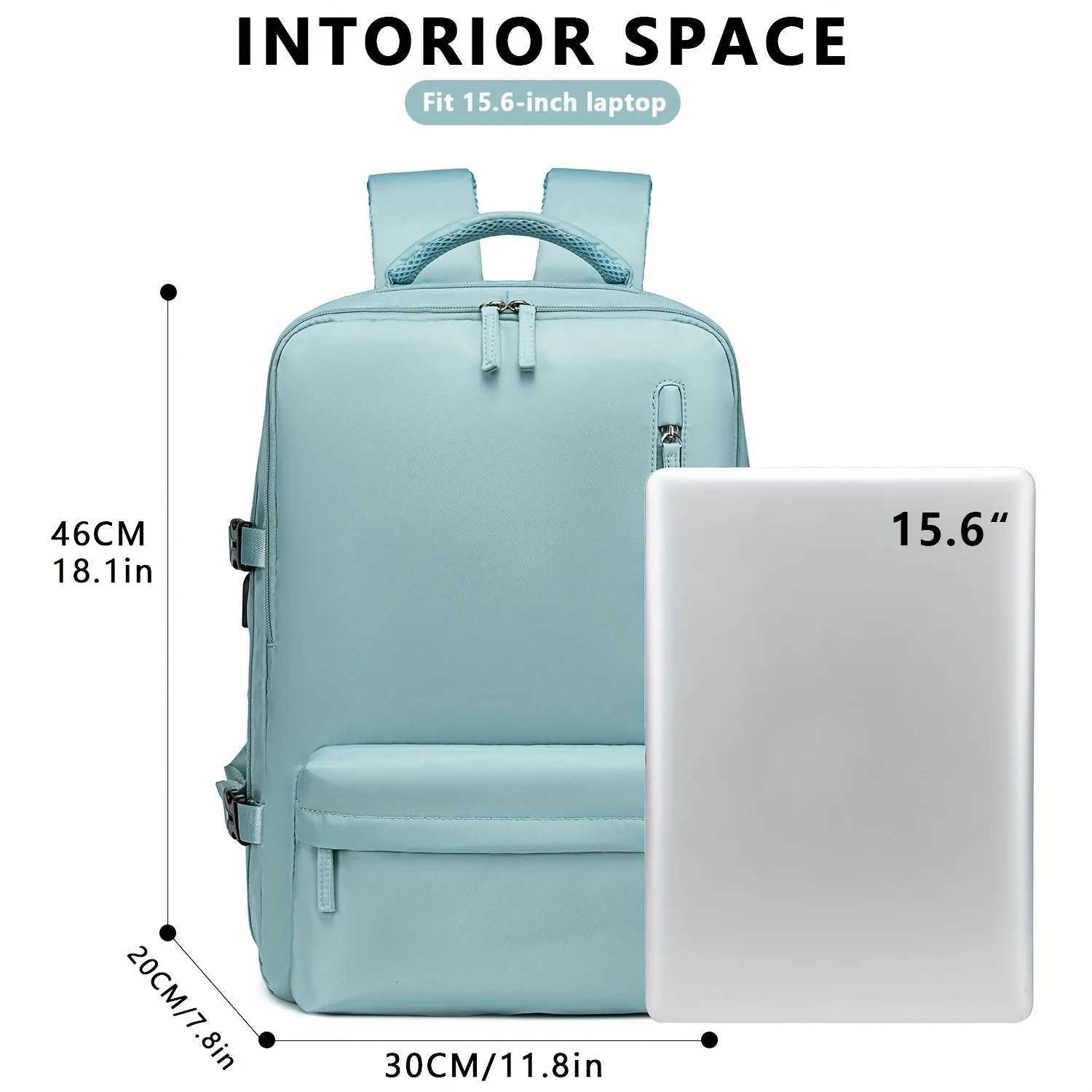 Mens travel backpack waterproof laptop backpack compartment with shoes laptop carry-on backpack S250728