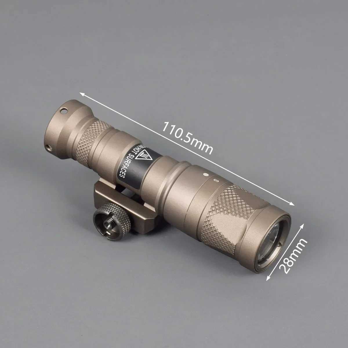 Airsoft M300B M300V Flashlight Upgraded Metal M300V-IR Weapon Gun Strobe LED Light Fits 20mm Rail Hunting Rifle TorchXJ250728