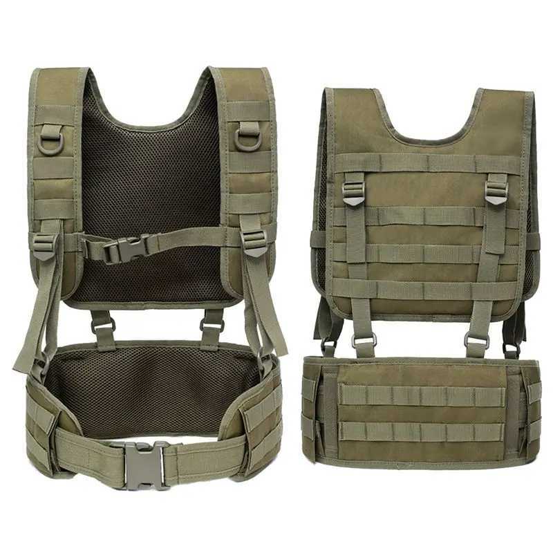 Mens Military Tactical Vest Outdoor Hunting Shooting Training Protective Equipment Combat Armor Airsoft Combat Accessories Z250728