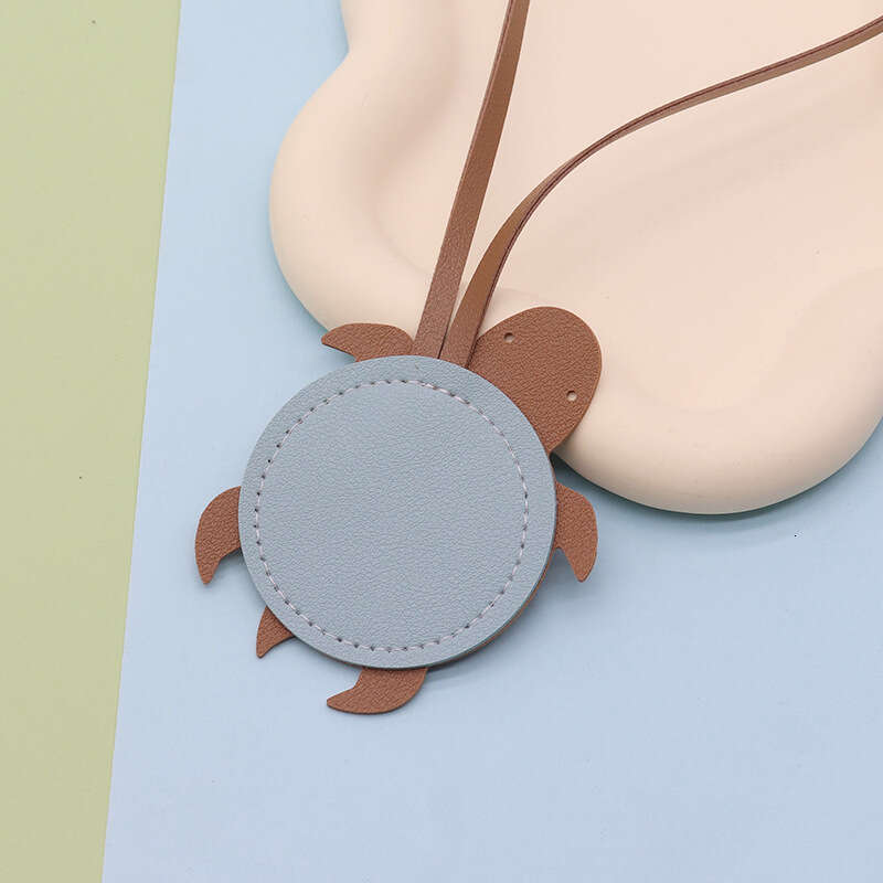 Fashion Simple PU Animal Turtle Leather Bag Car High-end Pendant