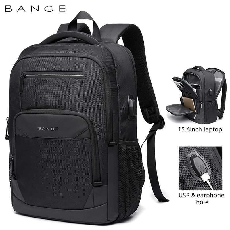 Bange Traveling Backpack for Teenager School Bag Large Capacity 15.6 Laptop Daily USB Charging Waterproof Laptop Backpack New S250728