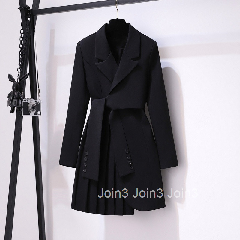 Oversized Womens Fat Sister Small Suit Dress Autumn New Fashion Waist Shrinking Slim Coat Womens Trend
