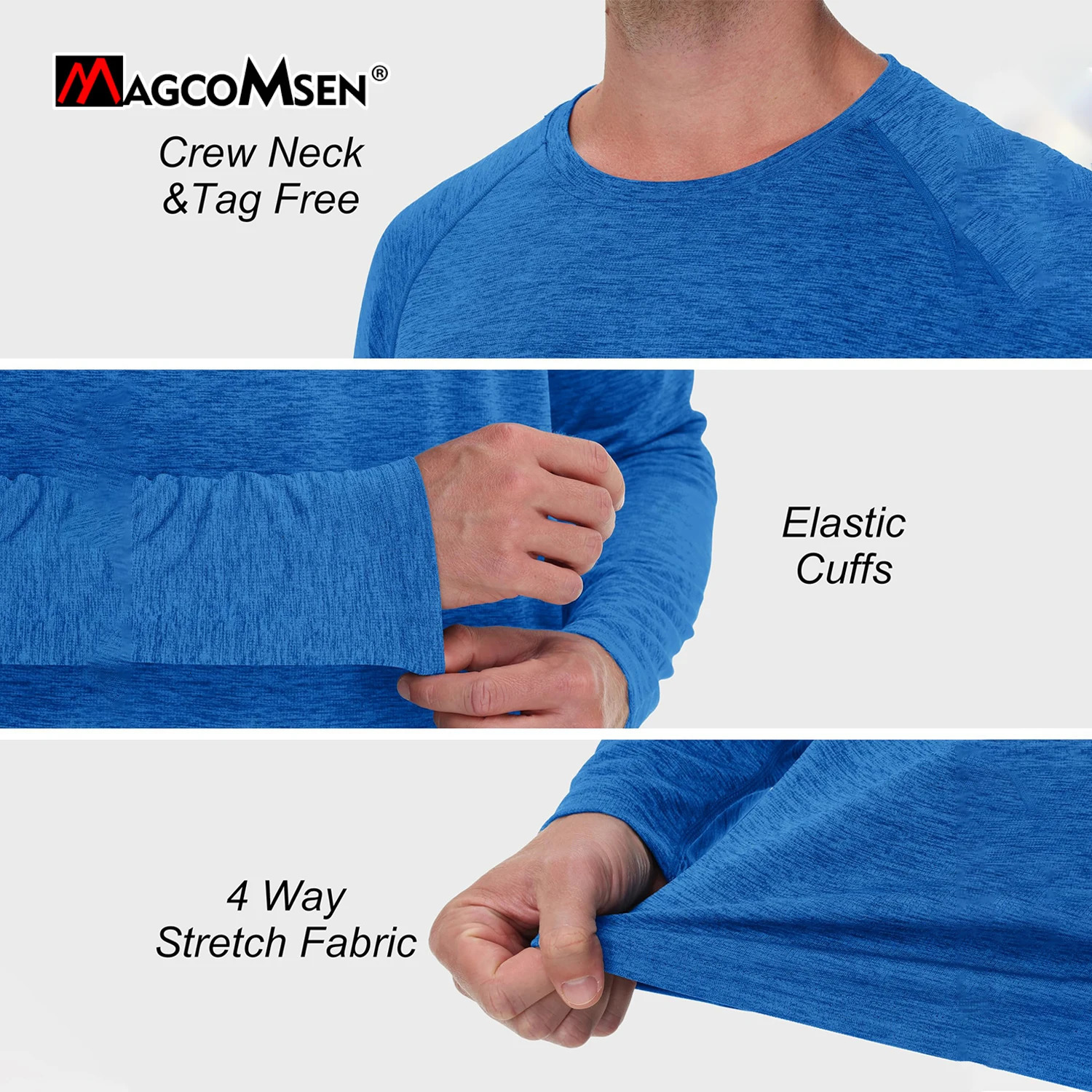 100% Cotton Mens Long Sleeve Shirts UPF 50 Dry Sun Protection Quick T Man Fishing Running Workout Rash Guard 250729