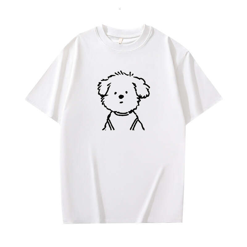 Designer T Shirt Pure Cotton Short Sleeve T-Shirt For Men American Retro 2025 Student Top Men's Round Neck Pattern Print Japanese Style Graphic T