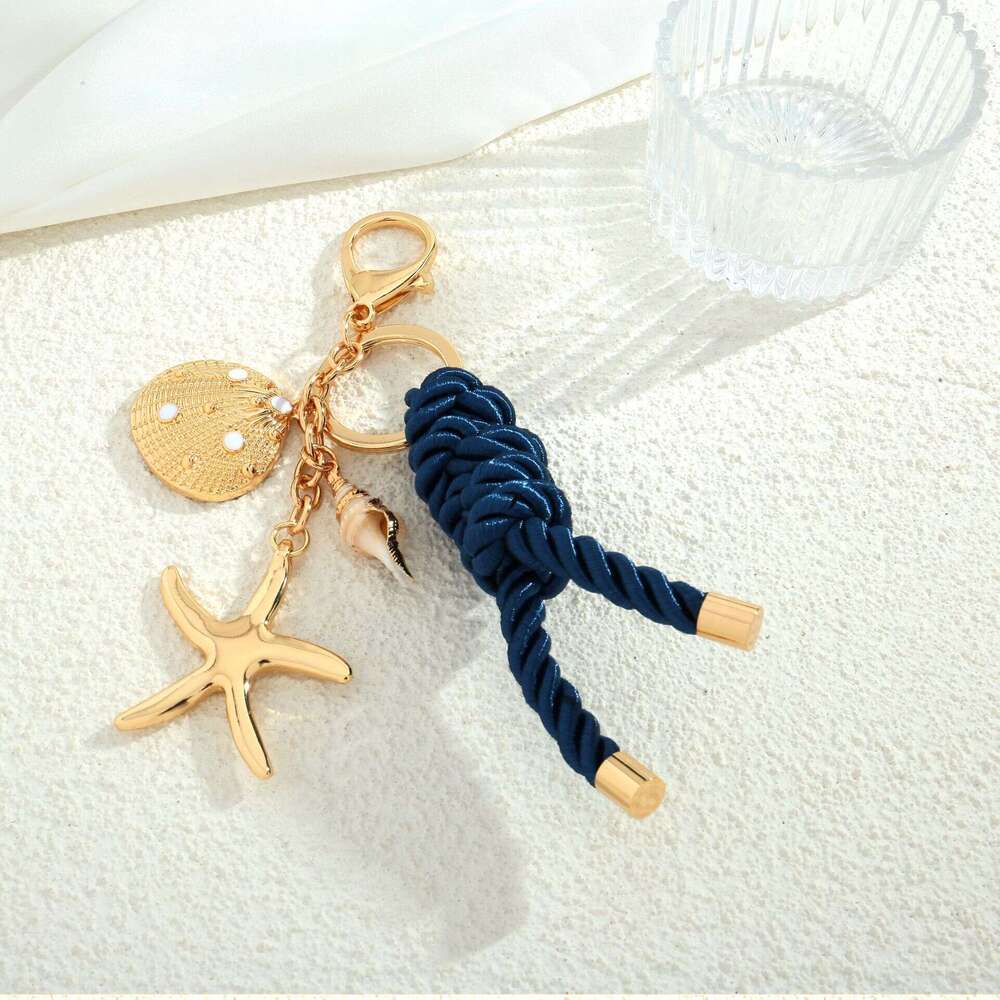New Braided Knot DIY Dopamine Color-Block Minimalist Style Bag Pendant Fashionable Nylon Rope Ornament