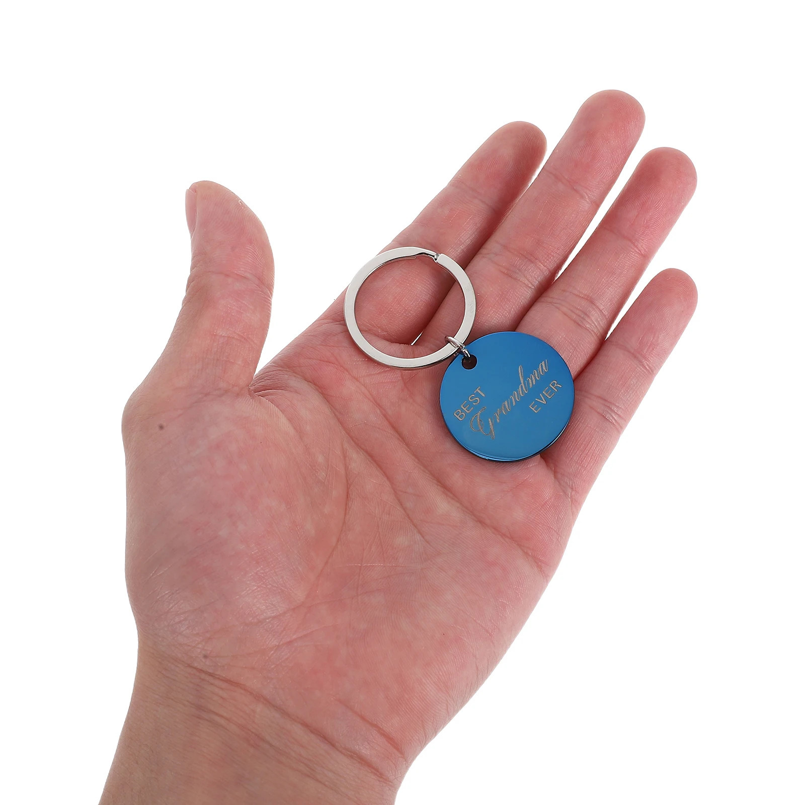 4 Pcs Pet ID Card Keychain Puppy Collars Name Tag Label Dog Identification Tags Stainless Steel 250729