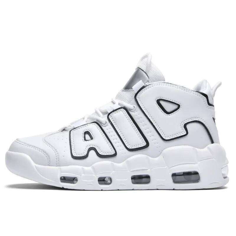 Men's Plus Size Basketball Shocks Absorption AIR Airbag Lightweight Sports Trendy Casual Shoes Polyurethane Sole