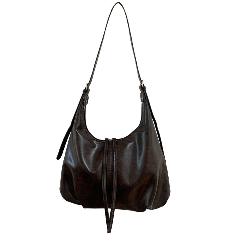 Designer Bag Wasteland Style Luxury Bag Retro Underarm Bag For Women, New Lazy Fashion Korean Version Tote Bag, Large Capacity Crossbody Bag For Autum