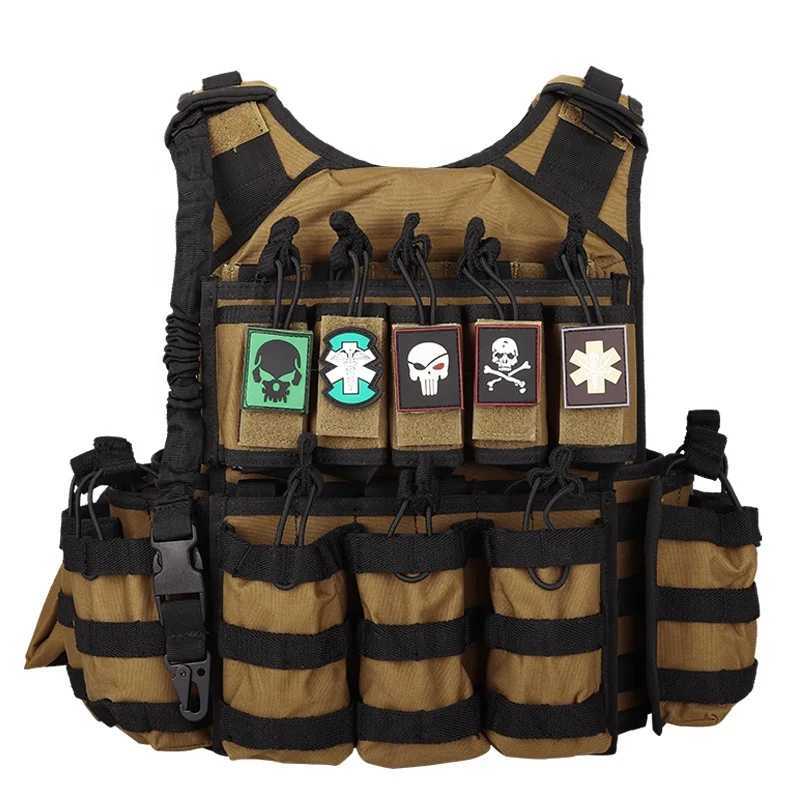 Nylon Protective Lightweight Modular Molle Chaleco Tactico Plate Carrier Tactical Vest Tactico Gear Colete Tatico Z250728