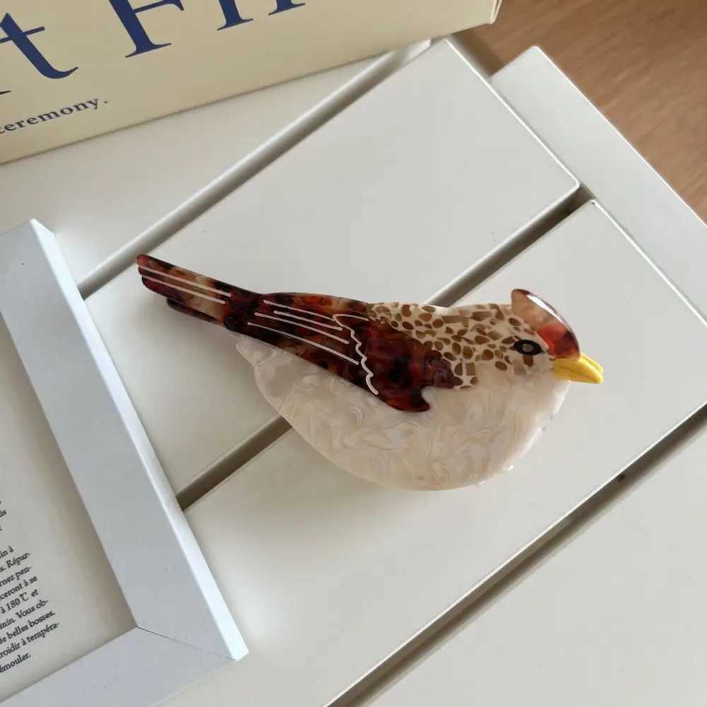Cute Cartoon Animal Shark Clip Creative Woodpecker Acetic Acid Hair Claw Korean Style Hair Accessory Swallow Bird Hair Claw Female Z250729