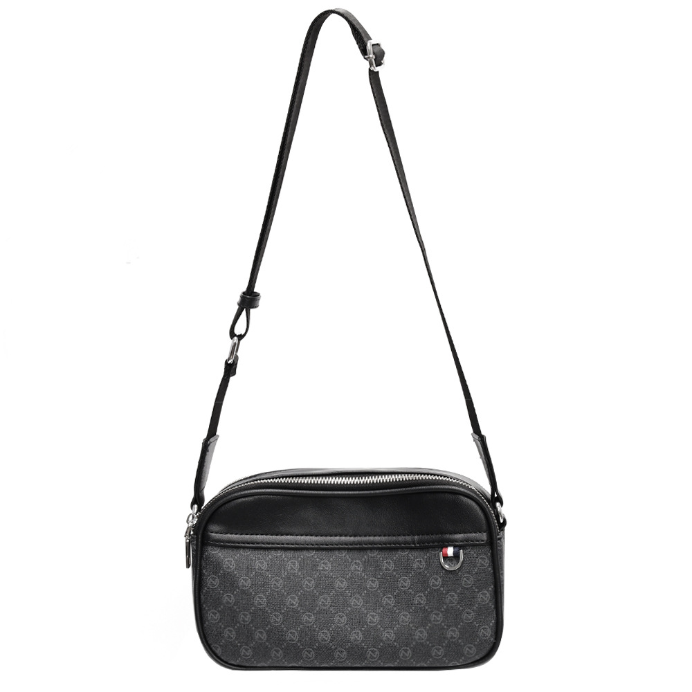 Shoulder bag men casual crossbody bag small square bag commuting multi-function backpack oblique men