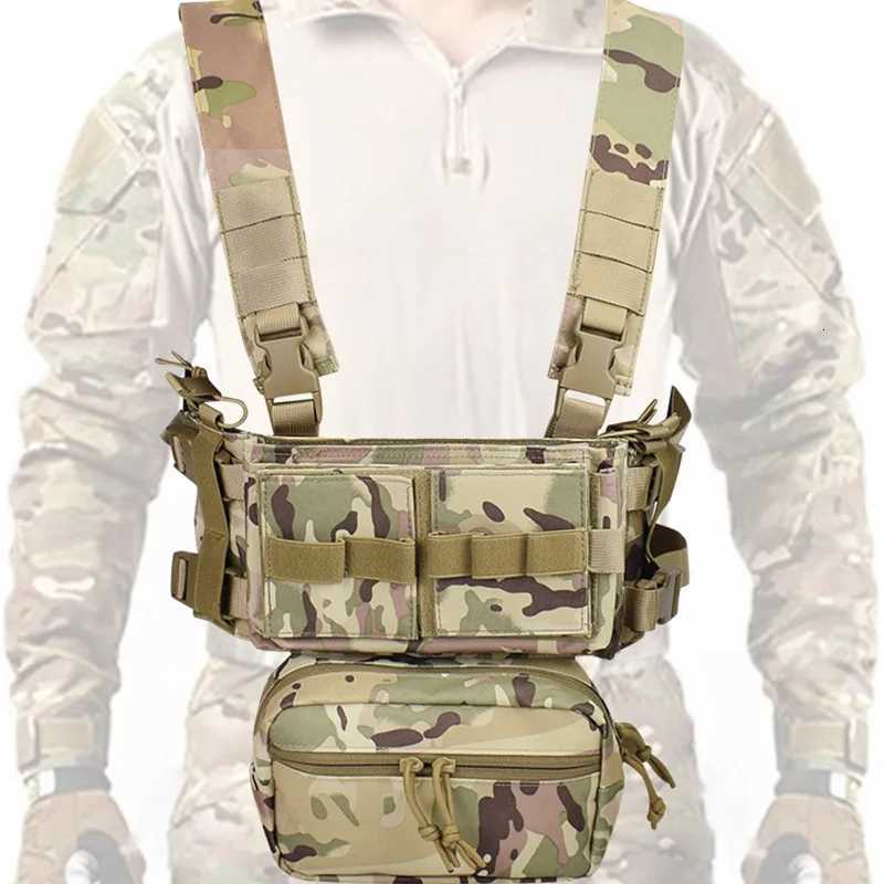 MK3 Chest Rig Multi-Purpose Light Weight H Harness Rifle Magazine Pouch Insert Combat Carrier Airsoft Vest Hunting Accessories Z250728