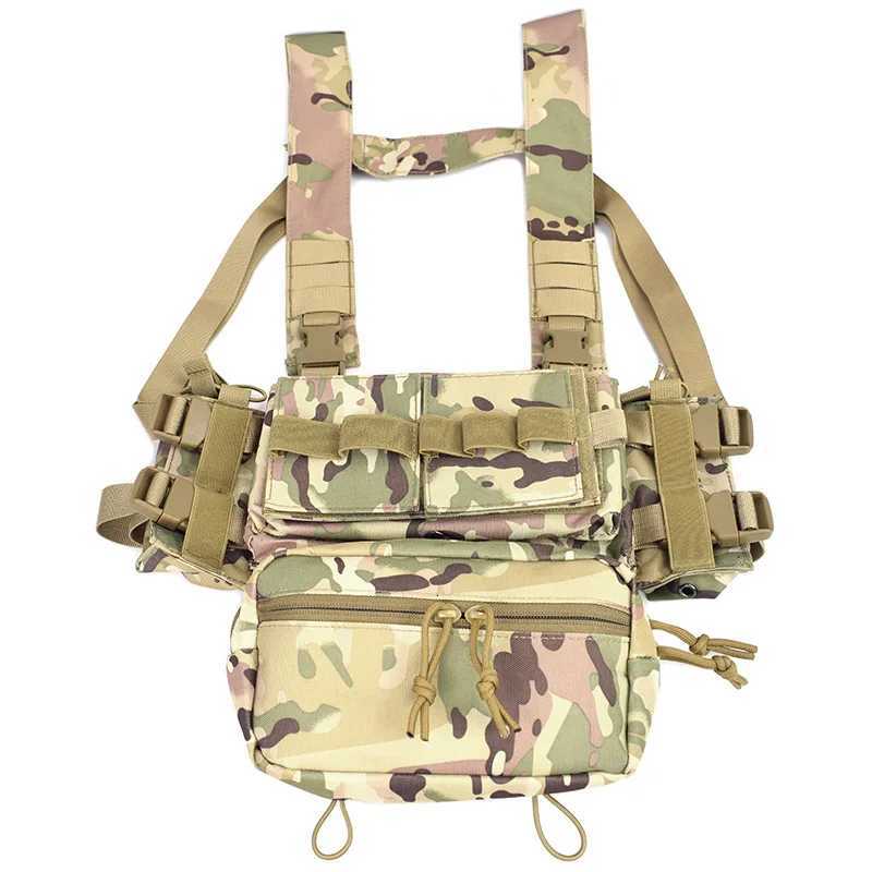 MK3 Chest Rig Multi-Purpose Light Weight H Harness Rifle Magazine Pouch Insert Combat Carrier Airsoft Vest Hunting Accessories Z250728