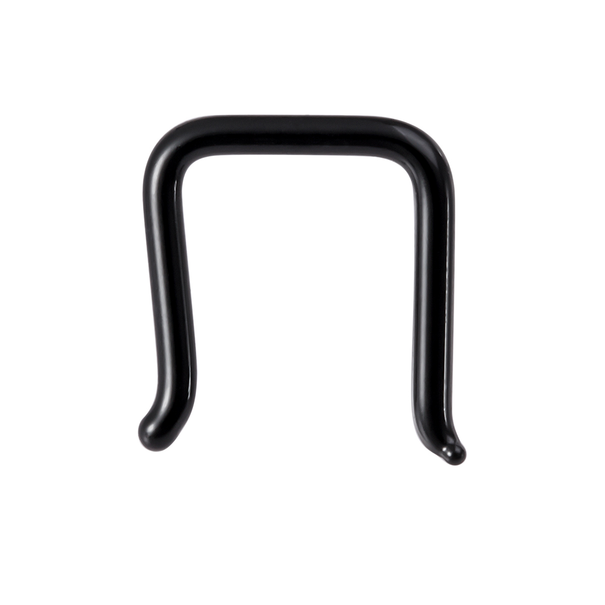 Glass U-shaped pole eyebrow nail ear bone nail human body perforation wearing nourishing hole environmentally friendly anti allergic replacement punct