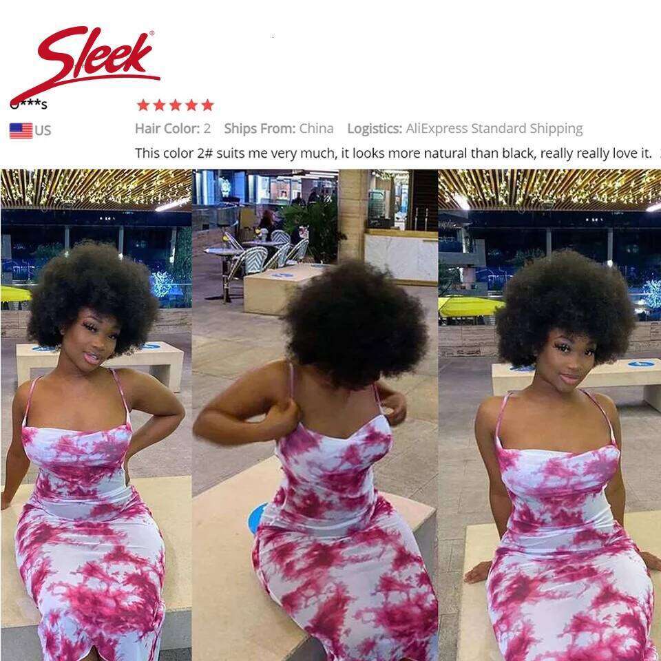 Brazilian Afro Kinky Curly Bob P4/30# 200% Density Remy Human Hair Brown Color P2/33# F1B/99J Wigs With Bang For BlacK