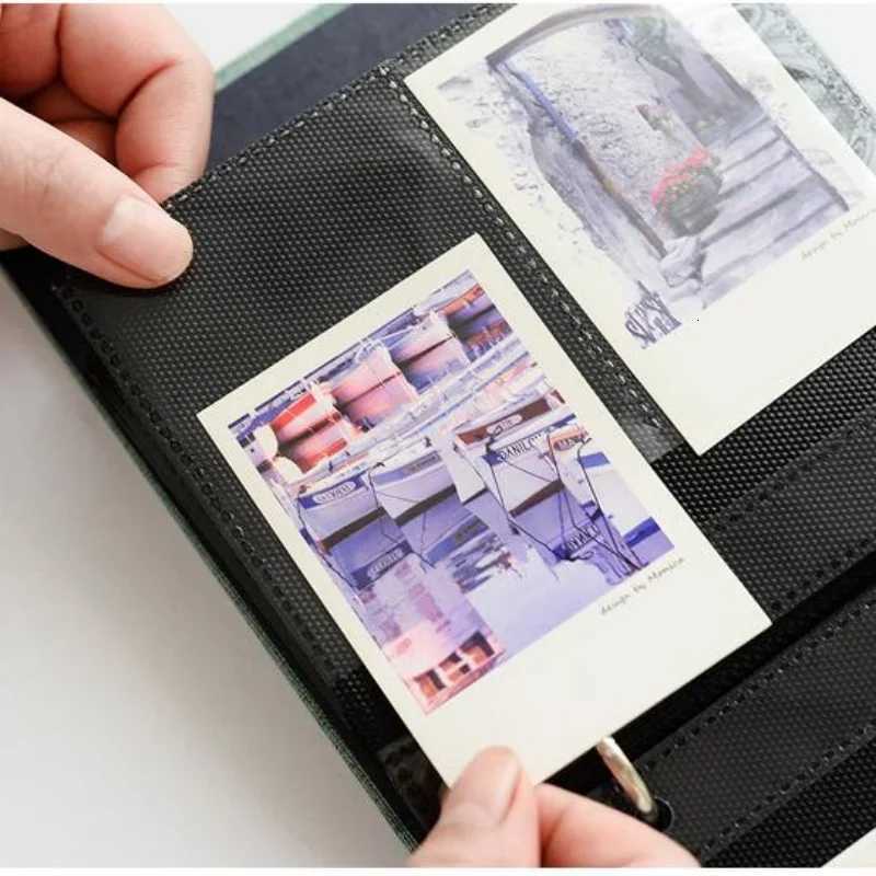 100 POCkets Mini Photo Album Instax Photos album Scrapbook Instant Picture Case Storage Photocard Train Ticket Collector Z250729
