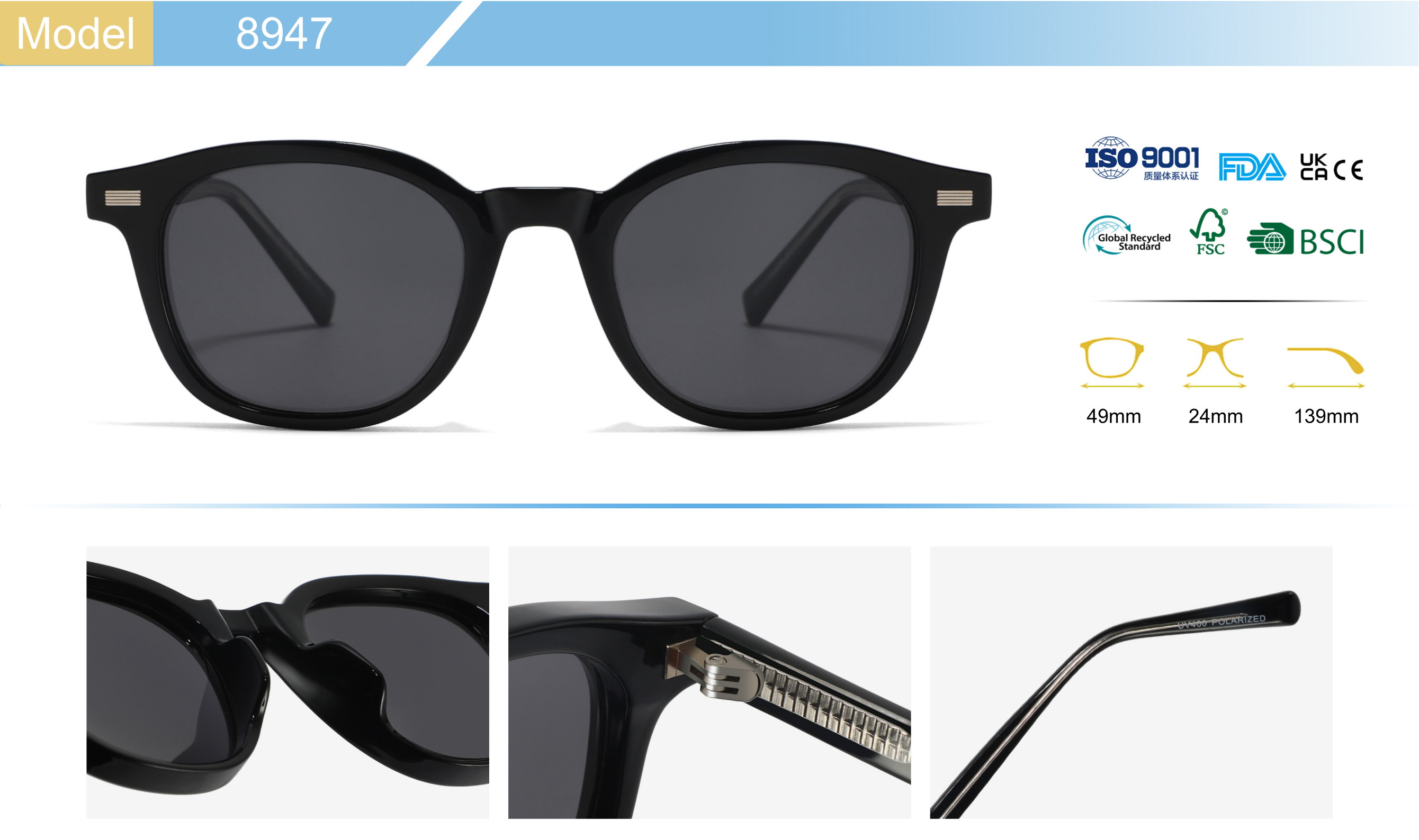 Designer sunglasses luxury glasses for women oversized frames retro men elegant style durable material enviromental friendly nose pads daily travel we