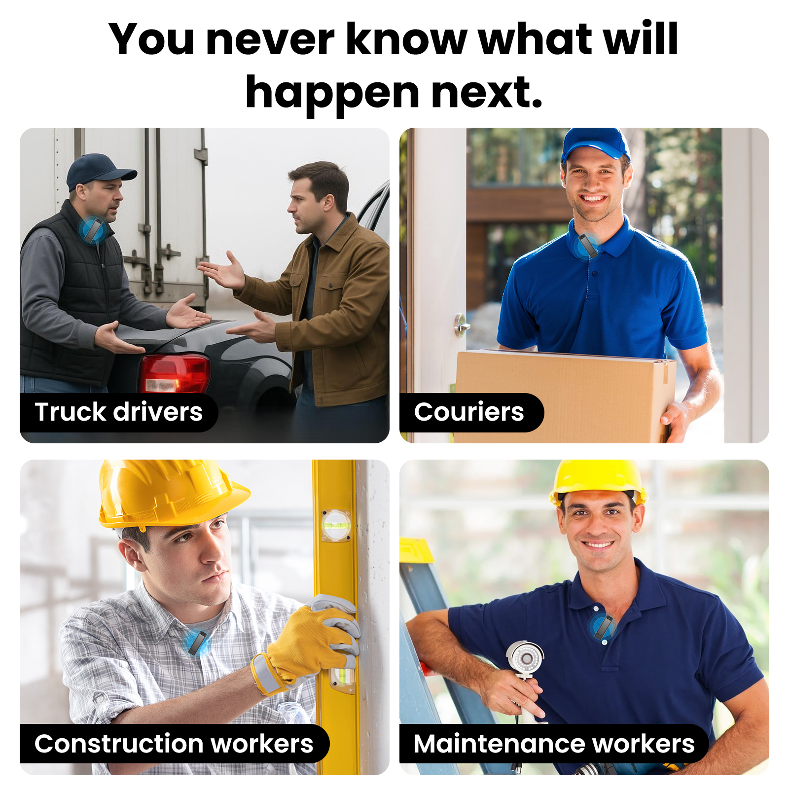 Life Recorder Audio Recording Anti-Shake DV Digital HD Portable Cycling Professional Action Camera