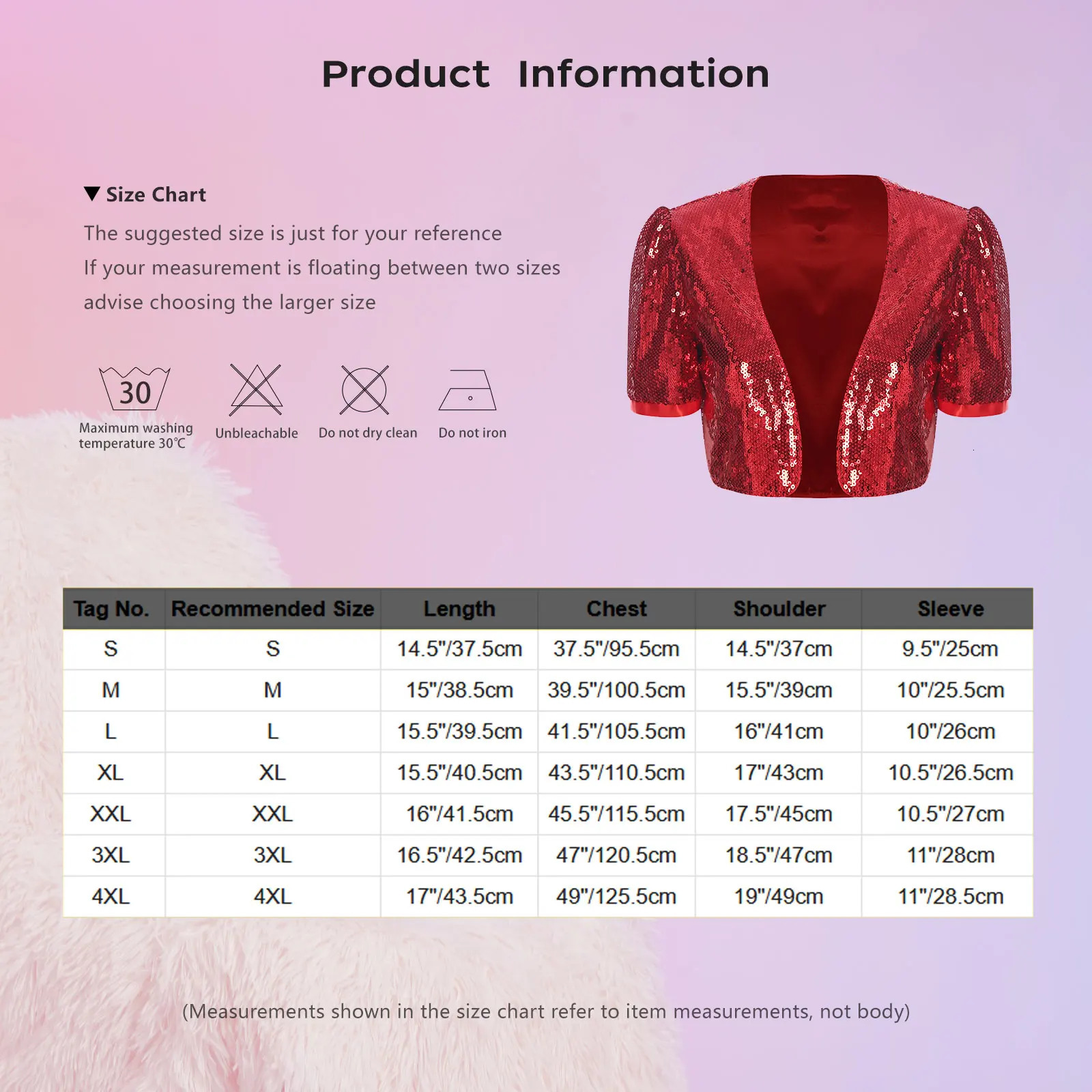 Sequin Jacket for Women Glitter Open Front Cardigan Sparkly Crop Blazer Shrug Bolero Azz Dance Cropped Tops Clubwear 250729