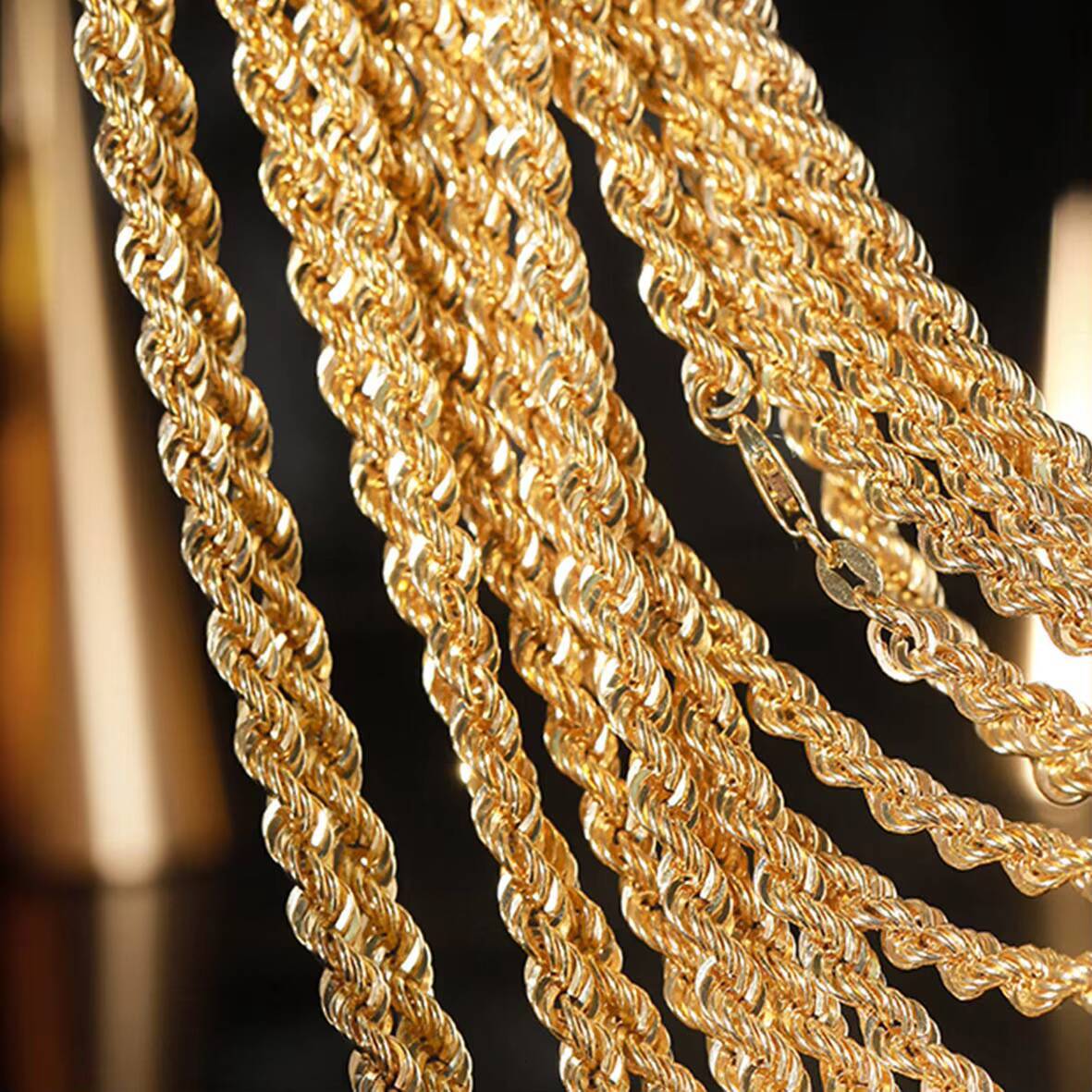 Serling Silver 925 Mens Diamond Necklace 8-20mm Miami Cuban Link Chain with Iced Mossanite Moissanite Various Sizes